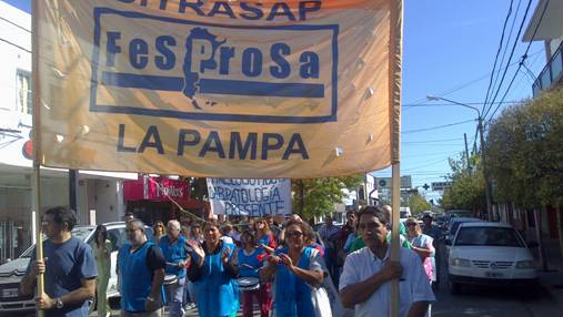 LA PAMPA | MARCHA DE SITRASAP