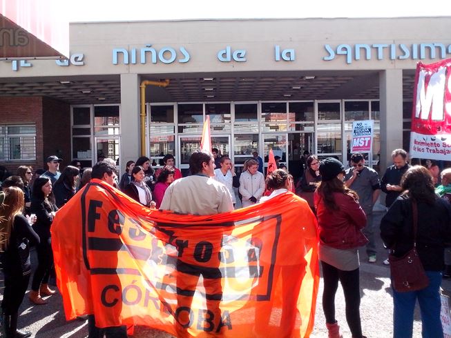 CÓRDOBA | ACCIONES DE UTS EN LA JORNADA DE LUCHA
