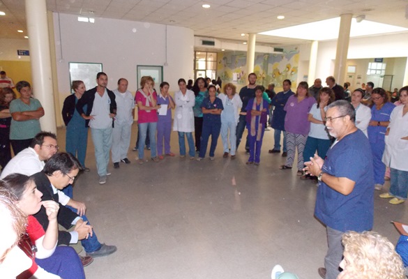 NOTA DE PRENSA LA PAMPA| Los trabajadores de los hospitales harán un paro el jueves 23