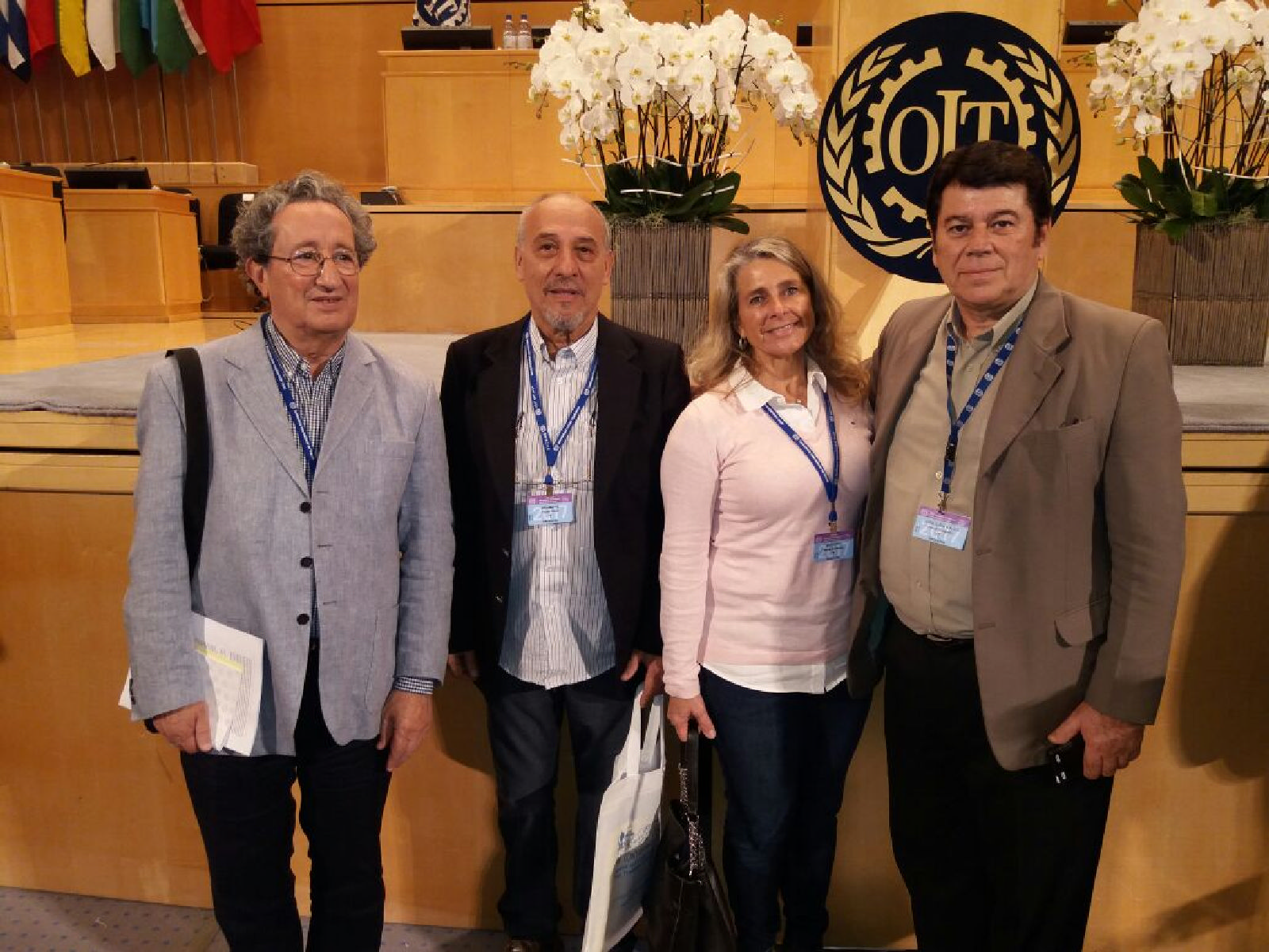 Fesprosa en Ginebra, en la 106 Conferencia Mundial de la Organización Internacional del Trabajo