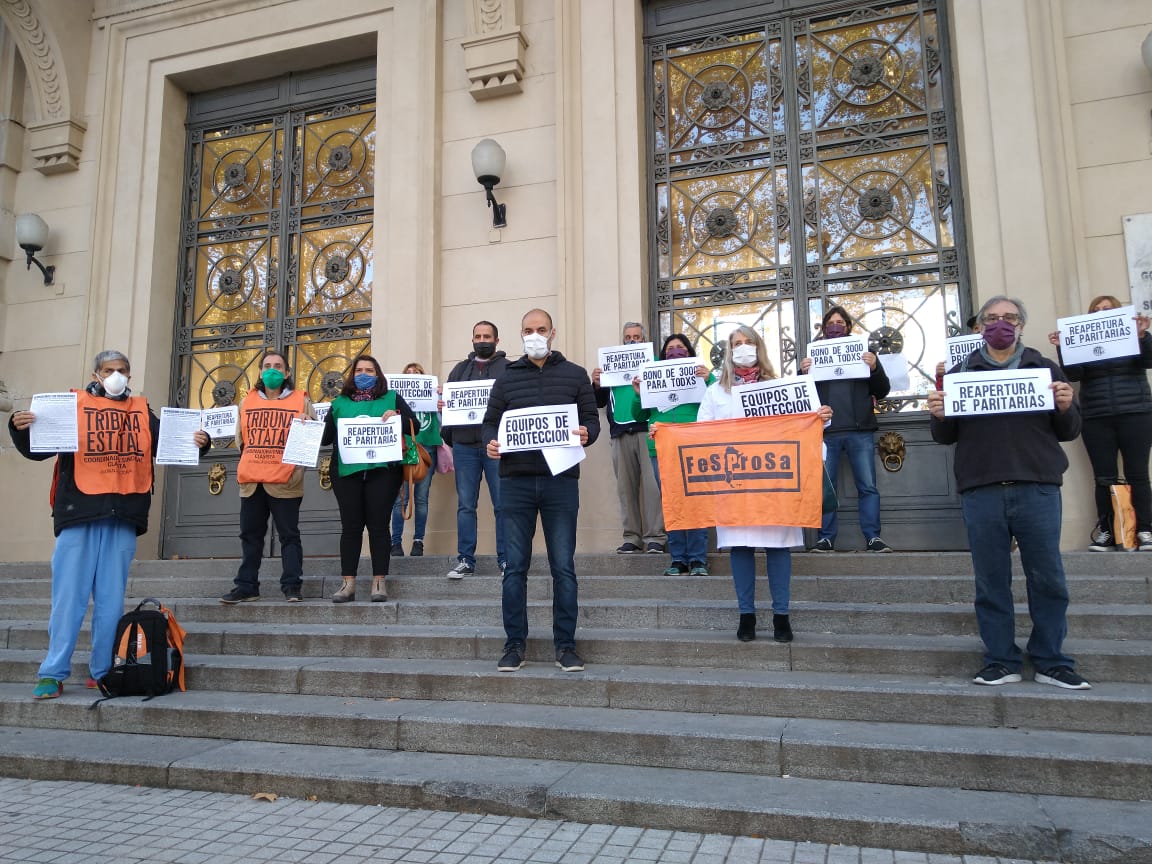 Exitosa Jornada Nacional de Lucha en salud – FESPROSA