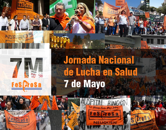 Jornada de lucha de trabajadores de salud en todo el país – FESPROSA
