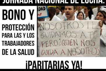 Más de 40 organizaciones de trabajadores de la salud ratifican la jornada de lucha del 7 de mayo