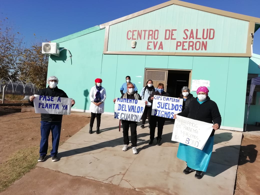 Exitosa jornada nacional de lucha de las y los trabajadores de salud ...