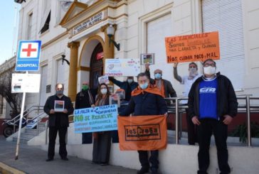 Exitosa Jornada de Lucha en defensa de la salud de los trabajadores sanitarios y por la apertura de paritarias