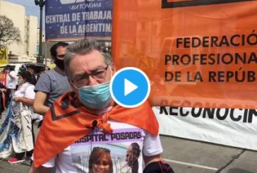 Manifestación en Congreso de #enfermería.