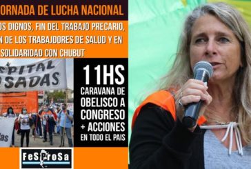 Fesprosa convoca a la Jornada Nacional de Lucha el martes 6 y marcha en caravana del Obelisco a Congreso