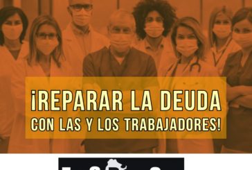 SALUD 2021 ¡REPARAR LA DEUDA CON LAS Y LOS TRABAJADORES !