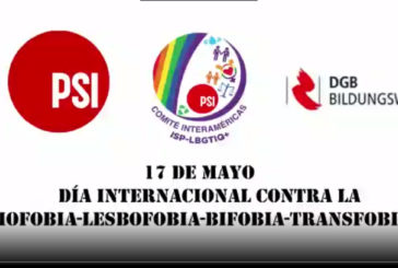 17 de Mayo - Día Internacional contra la Homofobia - Lesbofobia - Bifobia-Transfobia