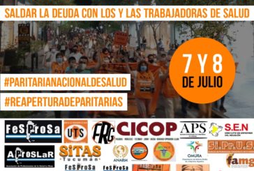 El 7 y 8 de julio, Fesprosa encabeza la Jornada Nacional de Lucha de Salud