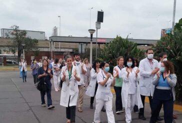 Paro y movilización conjunta del Garrahan y el Posadas