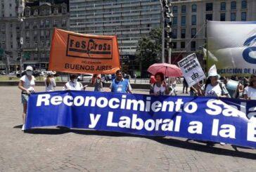 Fesprosa Buenos Aires acompañando a SITRE y el colectivo de enfermería