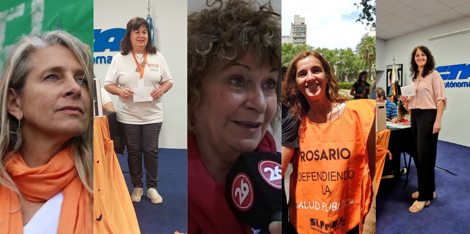 Cinco mujeres del interior encabezarán la nueva conducción de Fesprosa