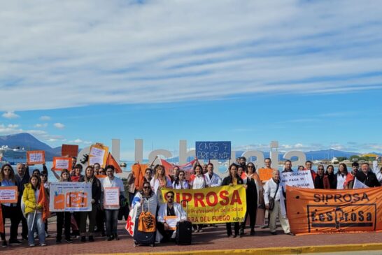 Tierra del Fuego: paro de 24 horas de los profesionales de la salud con alto acatamiento